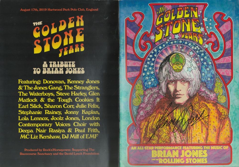 Lot 60: Kenney Jones signed The Golden Stone years a...