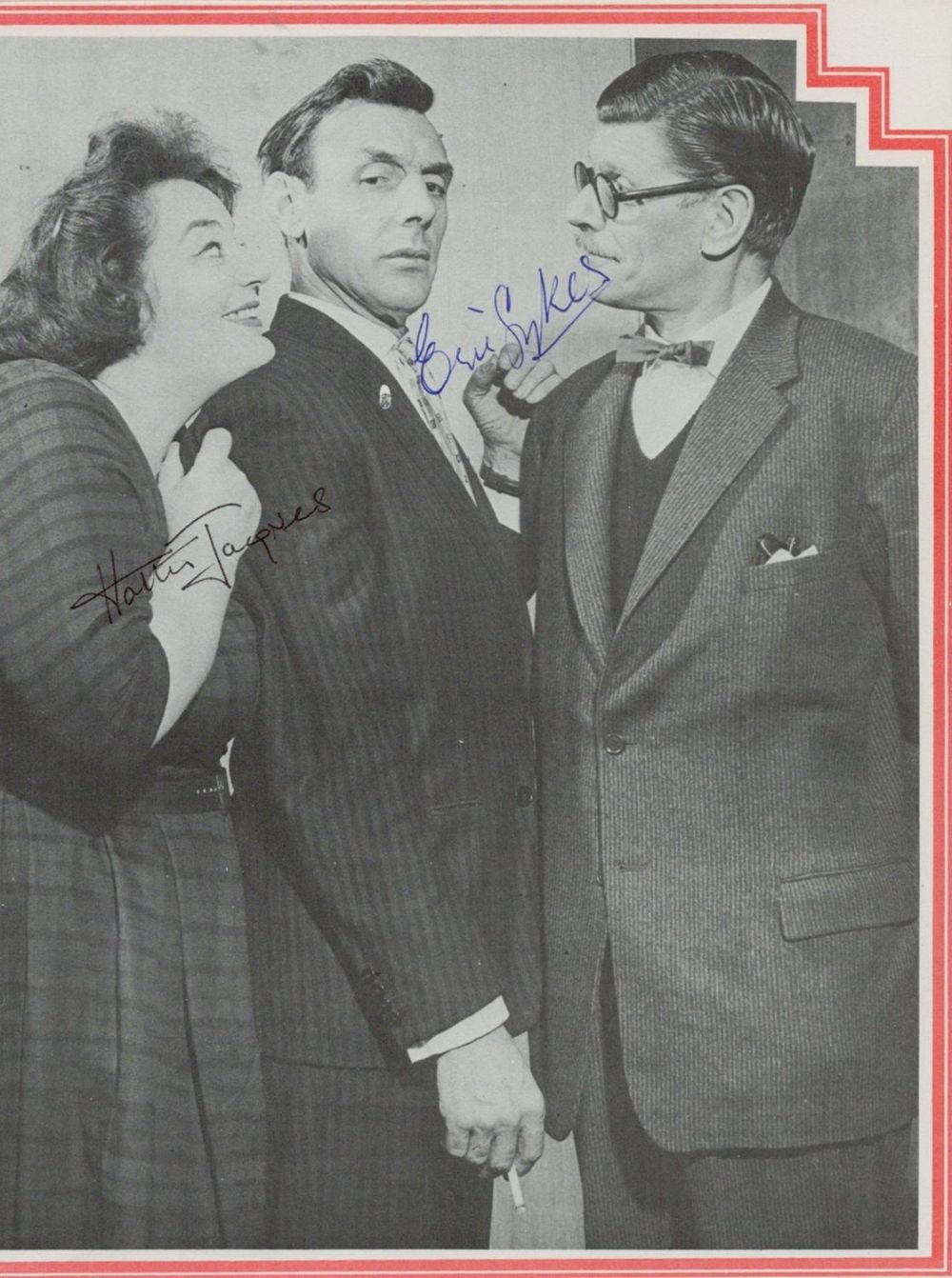 Lot 63: Hattie Jacques and Eric Sykes English Comedy Actors...