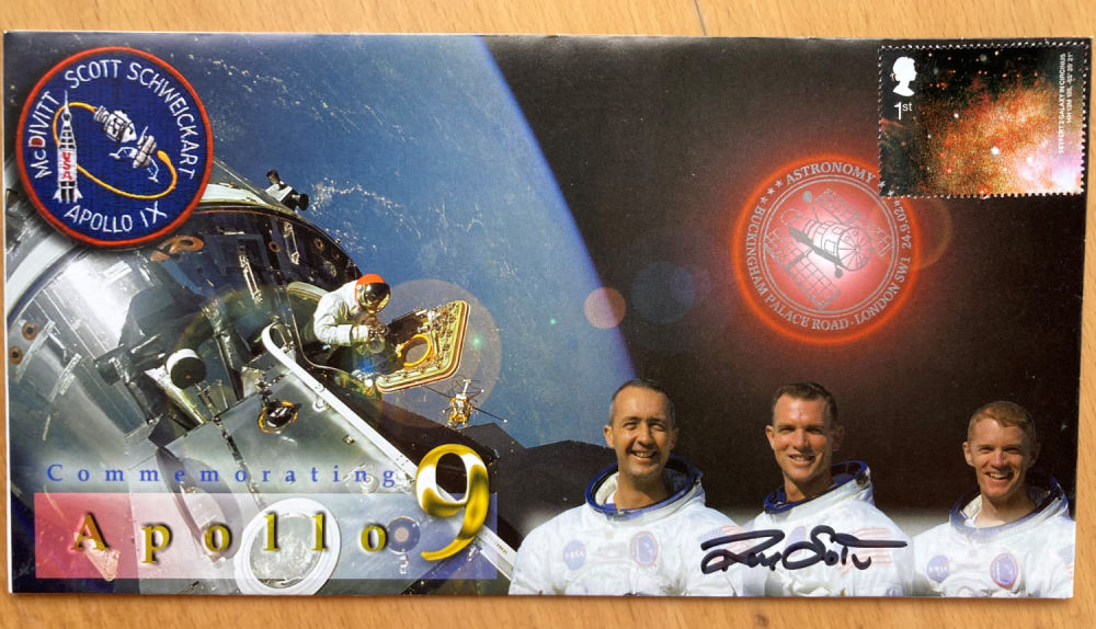 Lot 153: Apollo 9 and 17 Moonwalker Dave Scott NASA...