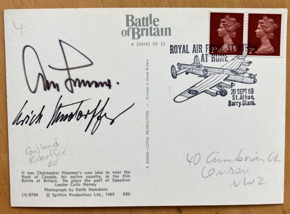 Lot 159: WW2 Luftwaffe ace Gen Adolf Galland KC and...