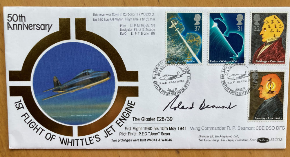 Lot 163: WW2 ace, test pilot legend Wg Cdr Roland...