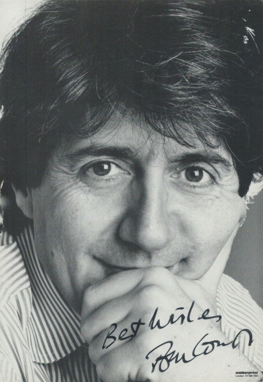 Lot 262: Tom Conti signed 6x4 black and white photo....