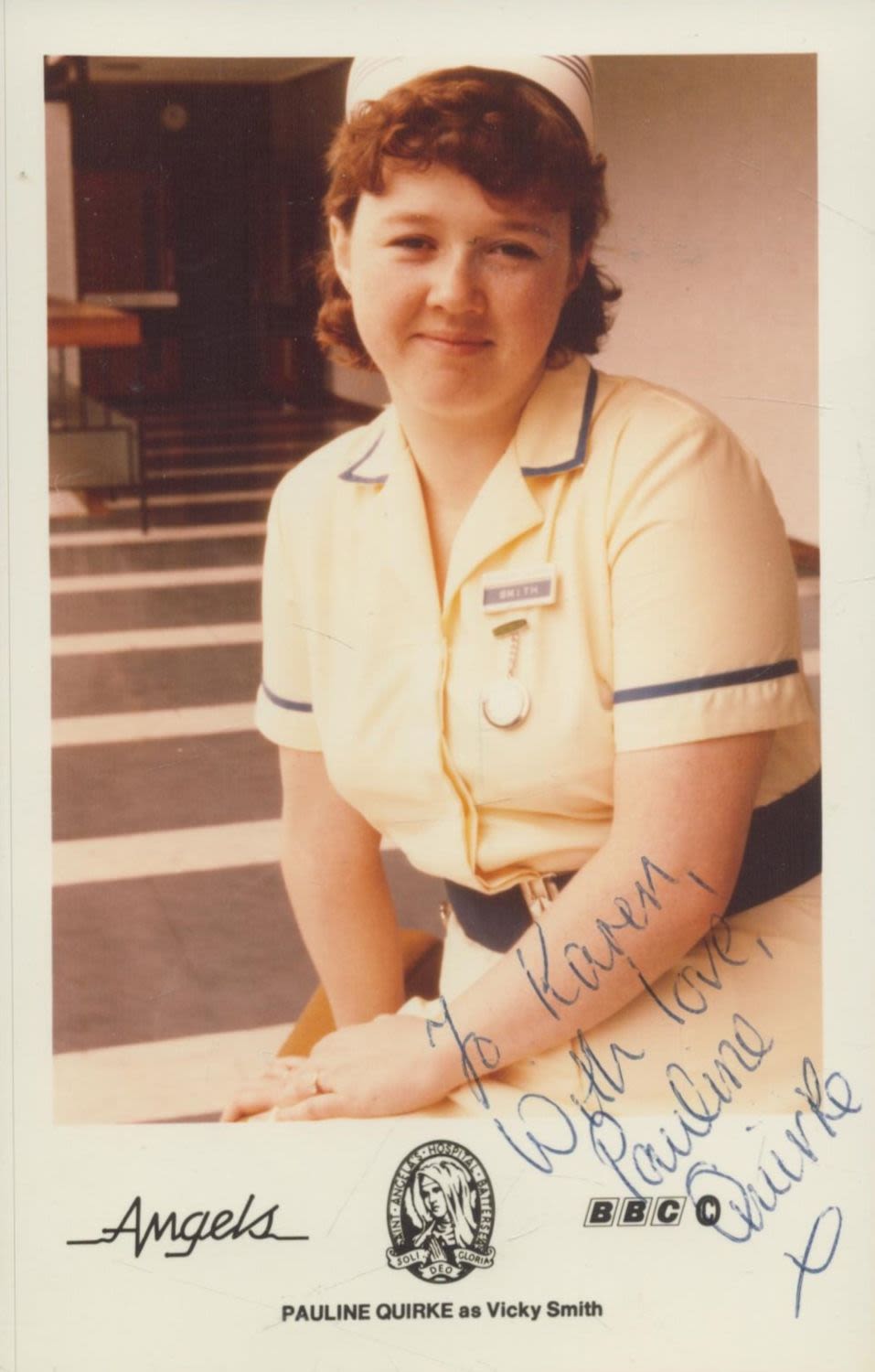 Lot 263: Pauline Quirke signed 6x4 colour photo. Pictured as...