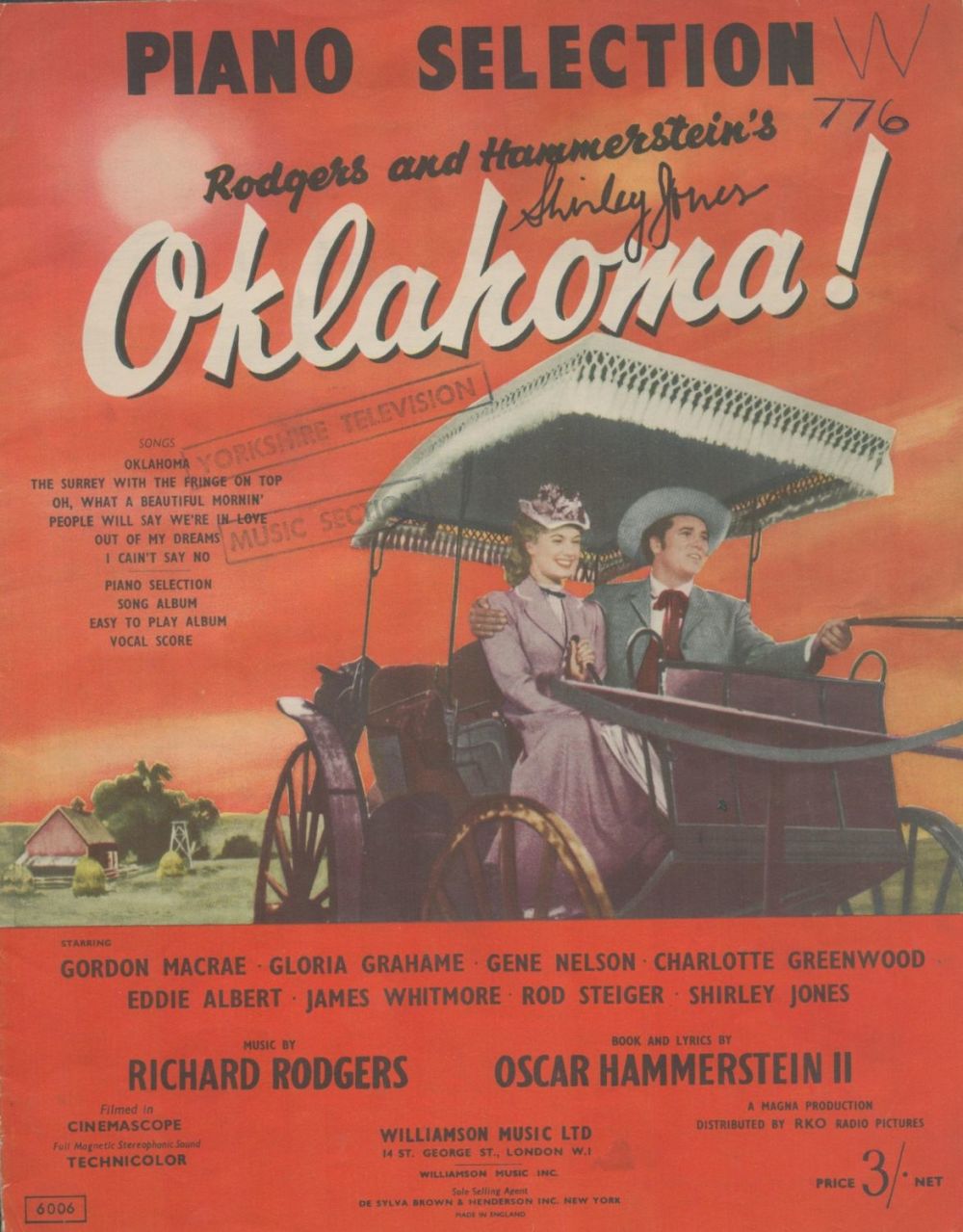 Lot 321: Shirley Jones American Actress And Singer Signed Vintage...