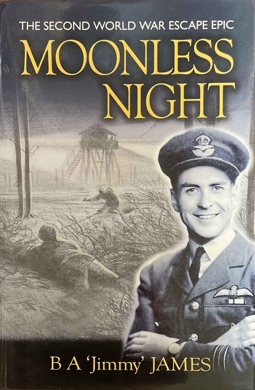 Lot 53: B.A. 'Jimmy' James Hardback Book Titled Moonless Night....