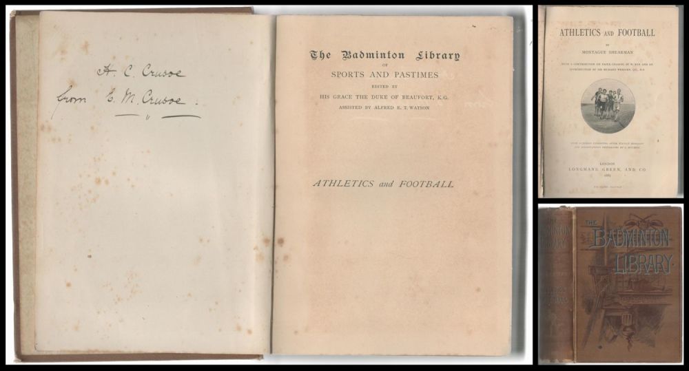 Lot 103: Book. Titled The Badminton Library of Sports and...