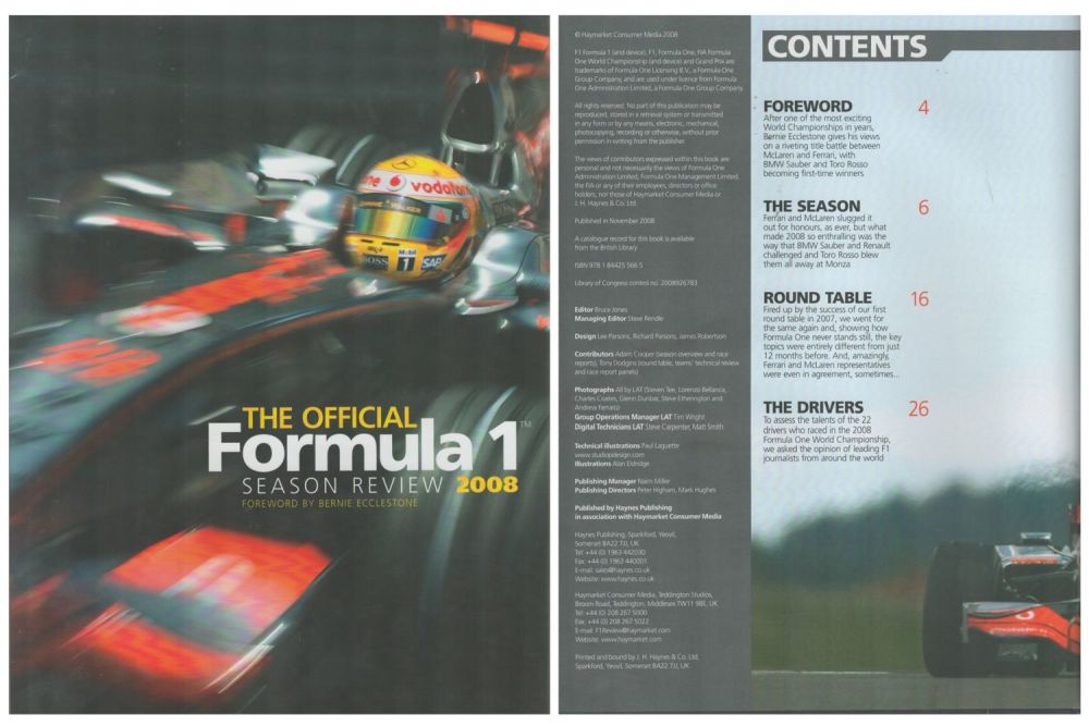 Lot 120: The official formula one season review 2008. First...