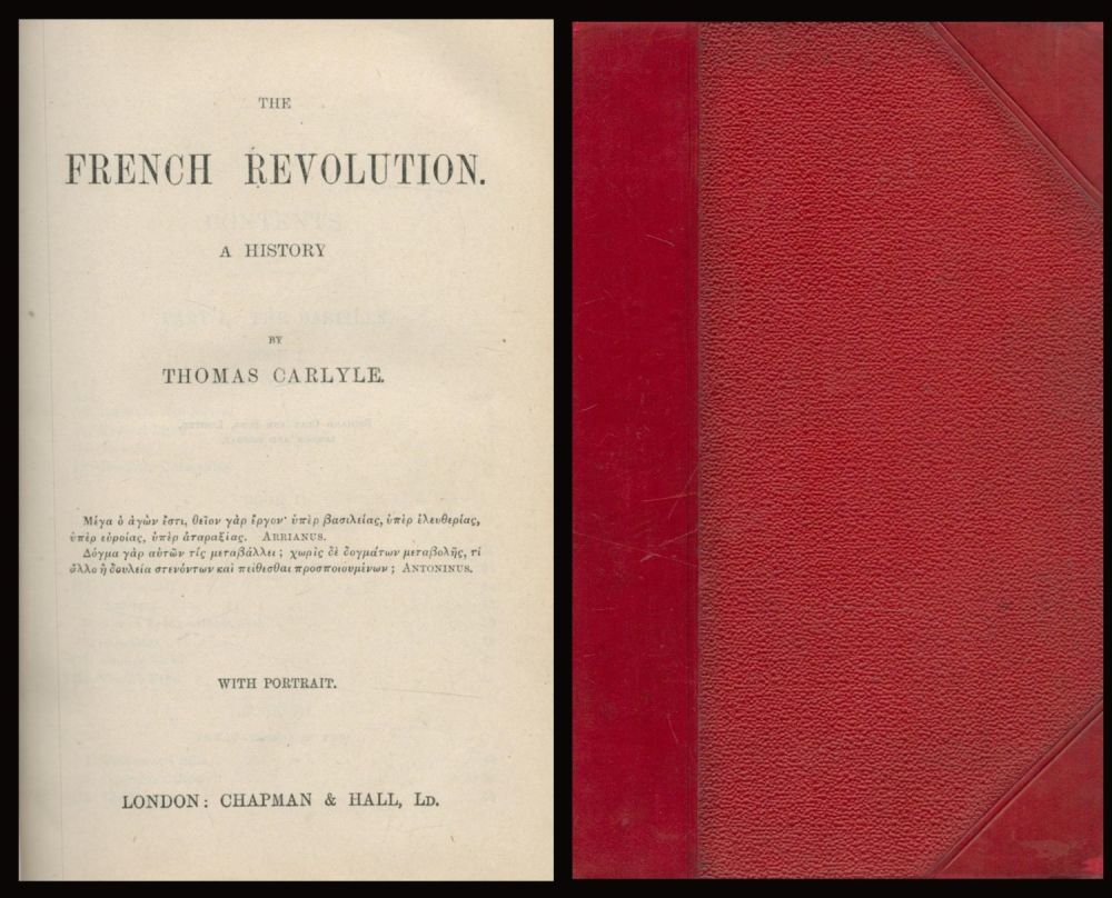 Lot 139: The French Revolution- A History Hardback Book by...