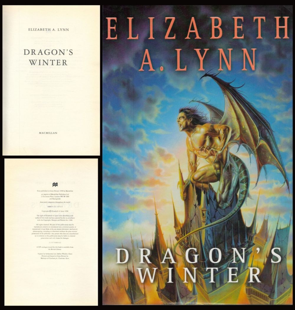 Lot 143: Dragon's Winter 1st Edition Hardback Book by Elizabeth...