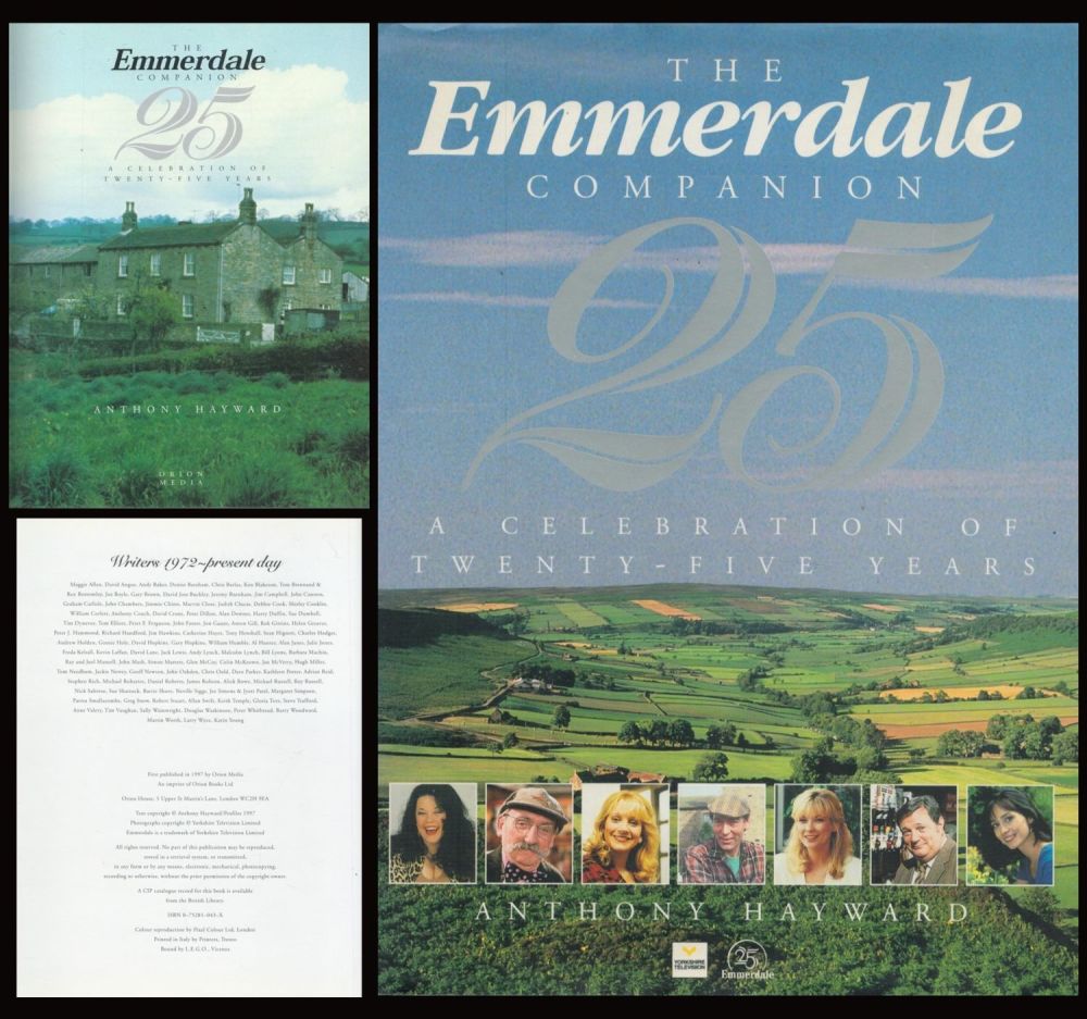 Lot 147: The Emmerdale Companion- Celebration of 25 Years 1st...