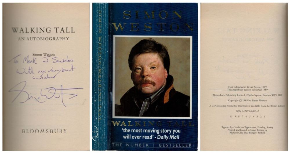 Lot 192: Simon Weston Signed. Walking Tall An Autobiography -The...