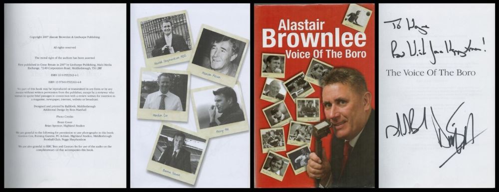 Lot 208: Multi Signed by Alastair Brownlee Plus 3 others....