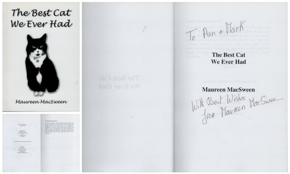 Lot 214: Maureen MacSween Signed. The Best Cat We Ever...