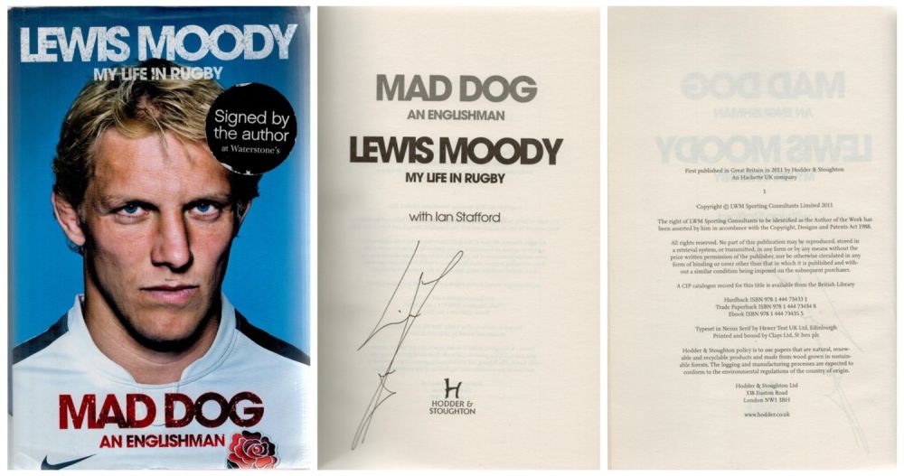 Lot 215: Lewis Moody Signed. Mad Dog An Englishman-My Life...