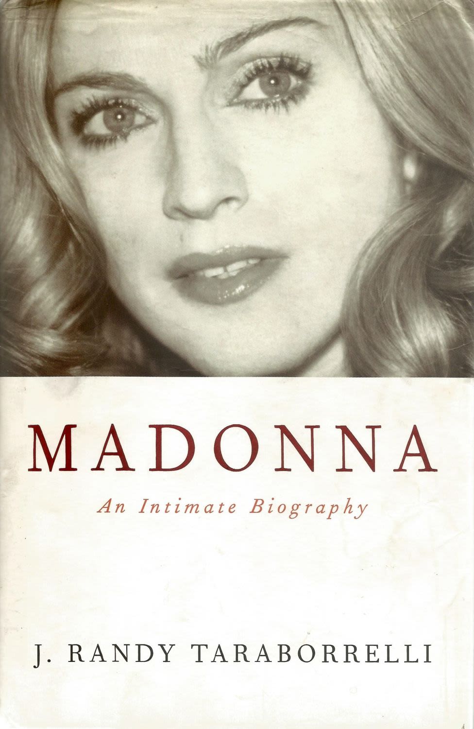 Lot 230: Madonna Unsigned book Titled Madonna An Intimate Biography...