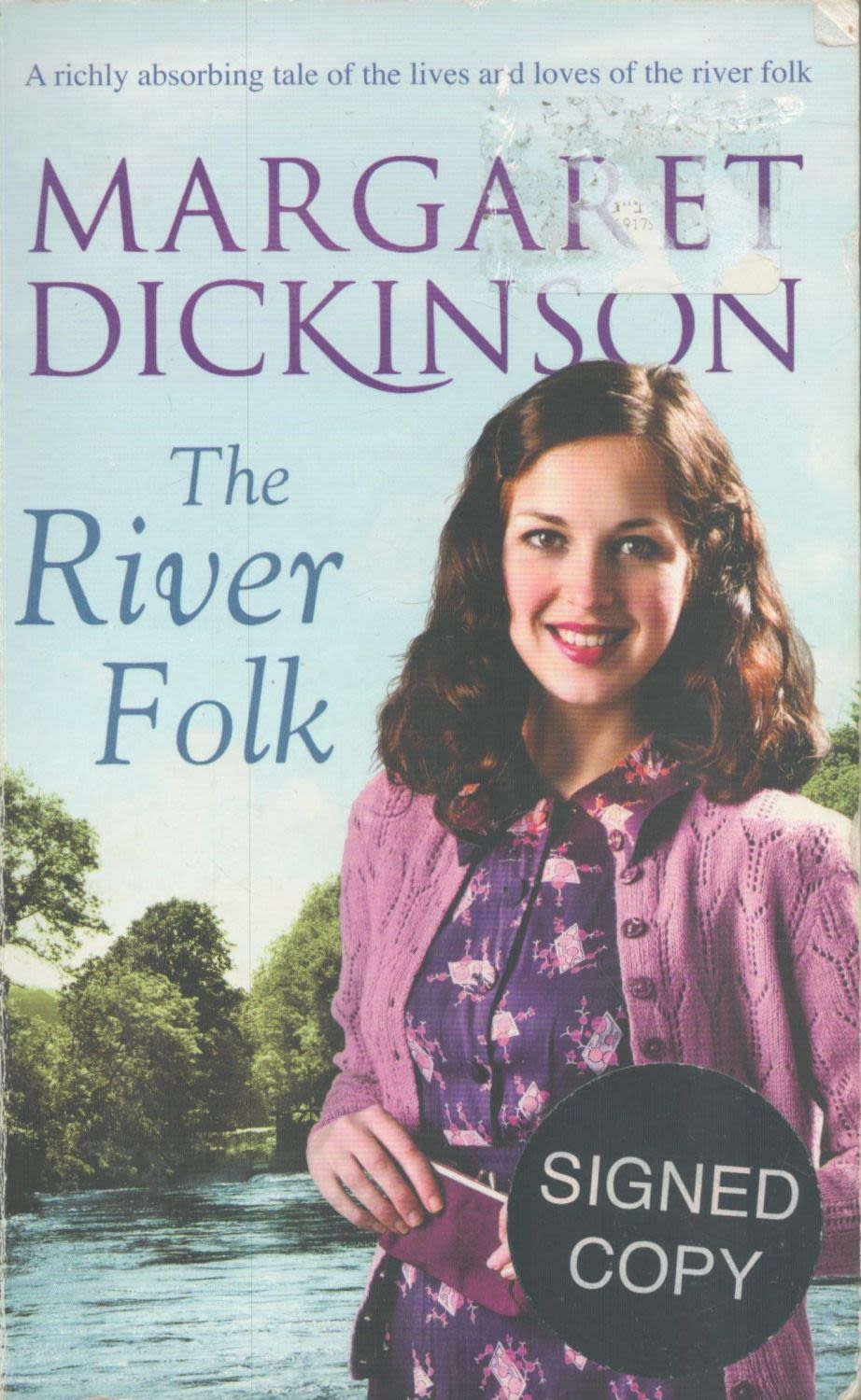 Lot 263: Signed Book Margaret Dickenson The River Folk First...