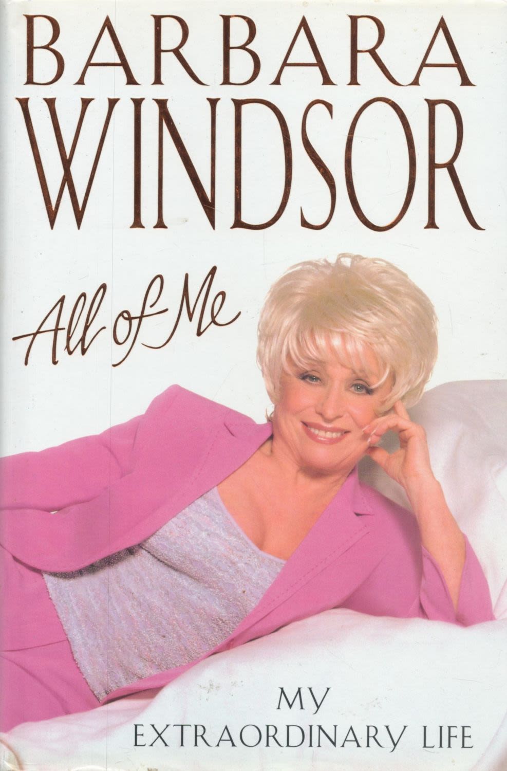 Lot 274: Book. Barbara Windsor signed 1st edition hardback book...
