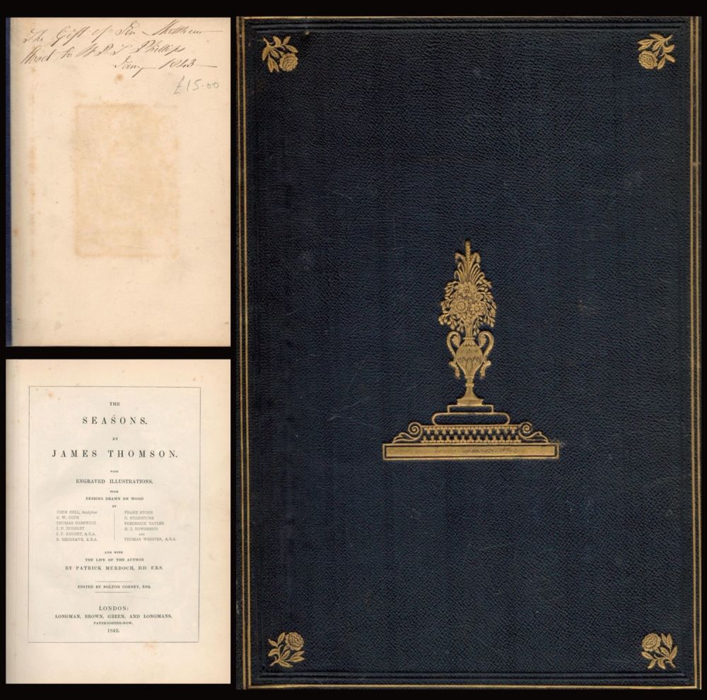 Lot 318: Thomas Phillips RA Signed inside James Thompson's Hardback...
