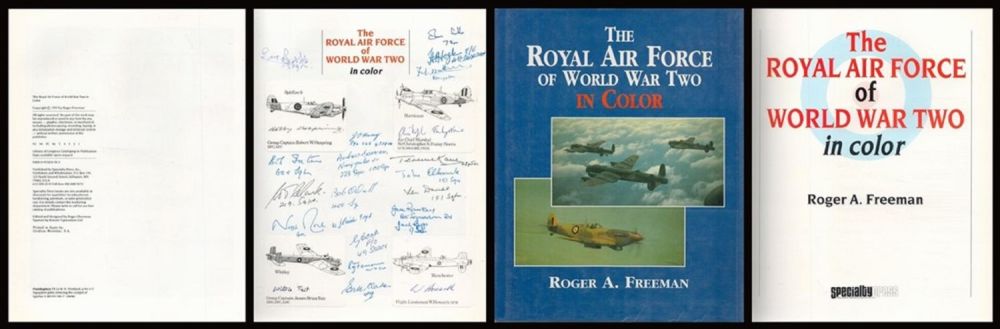 Lot 337: Multi Signed The RAF of WW2 in Colour...