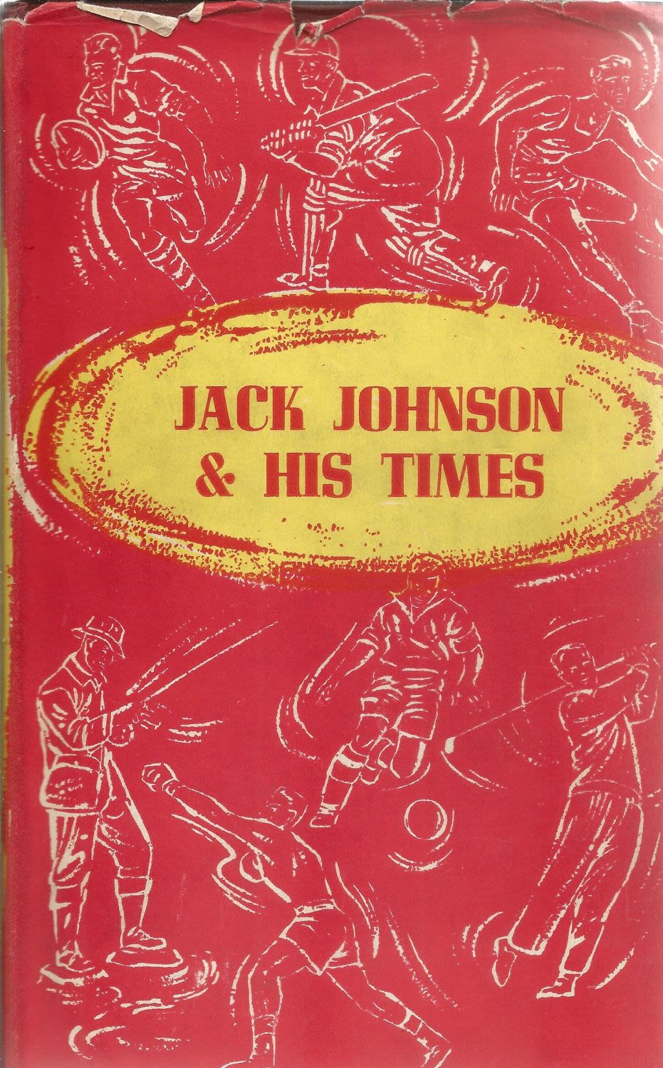 Lot 357: Boxing. Denzil Batchelor Hardback Book Titled Jack Johnson...