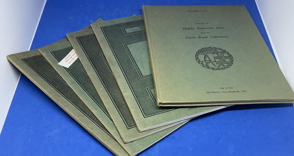 Lot 426: Catalogue of Highly Important Arms from the Saxon...
