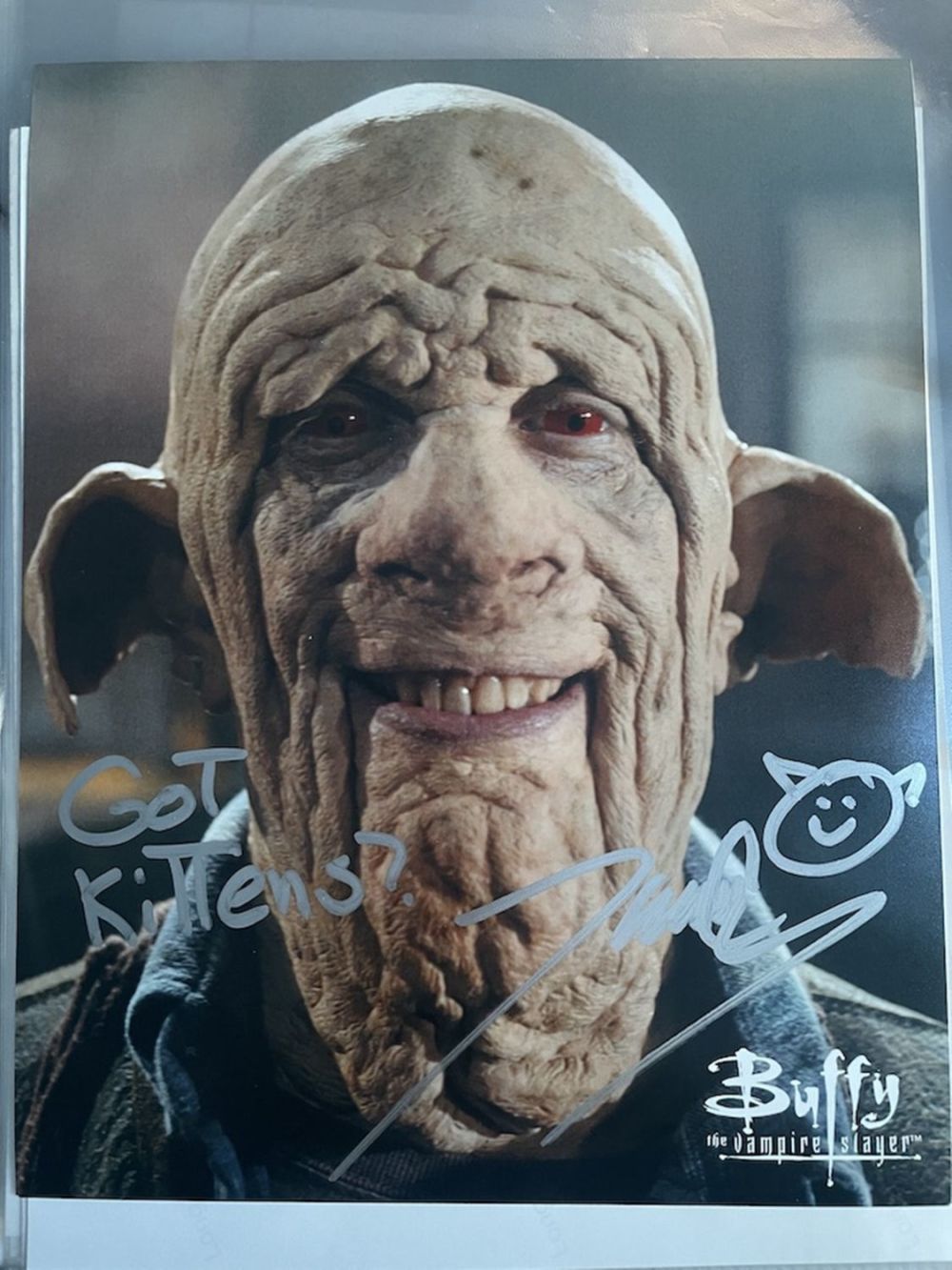 Lot 53: James Leary Buffy the Vampire Slayer Actor 10x8...