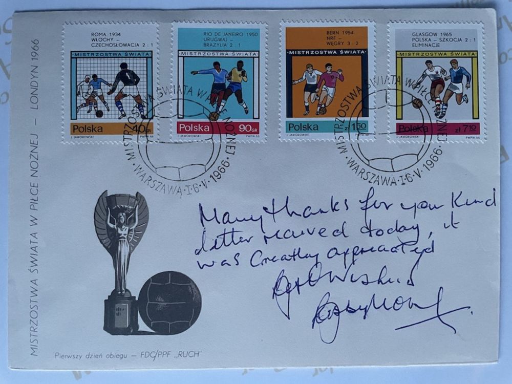 Lot 65: Bobby Moore England 1966 World Cup Winning Captain...