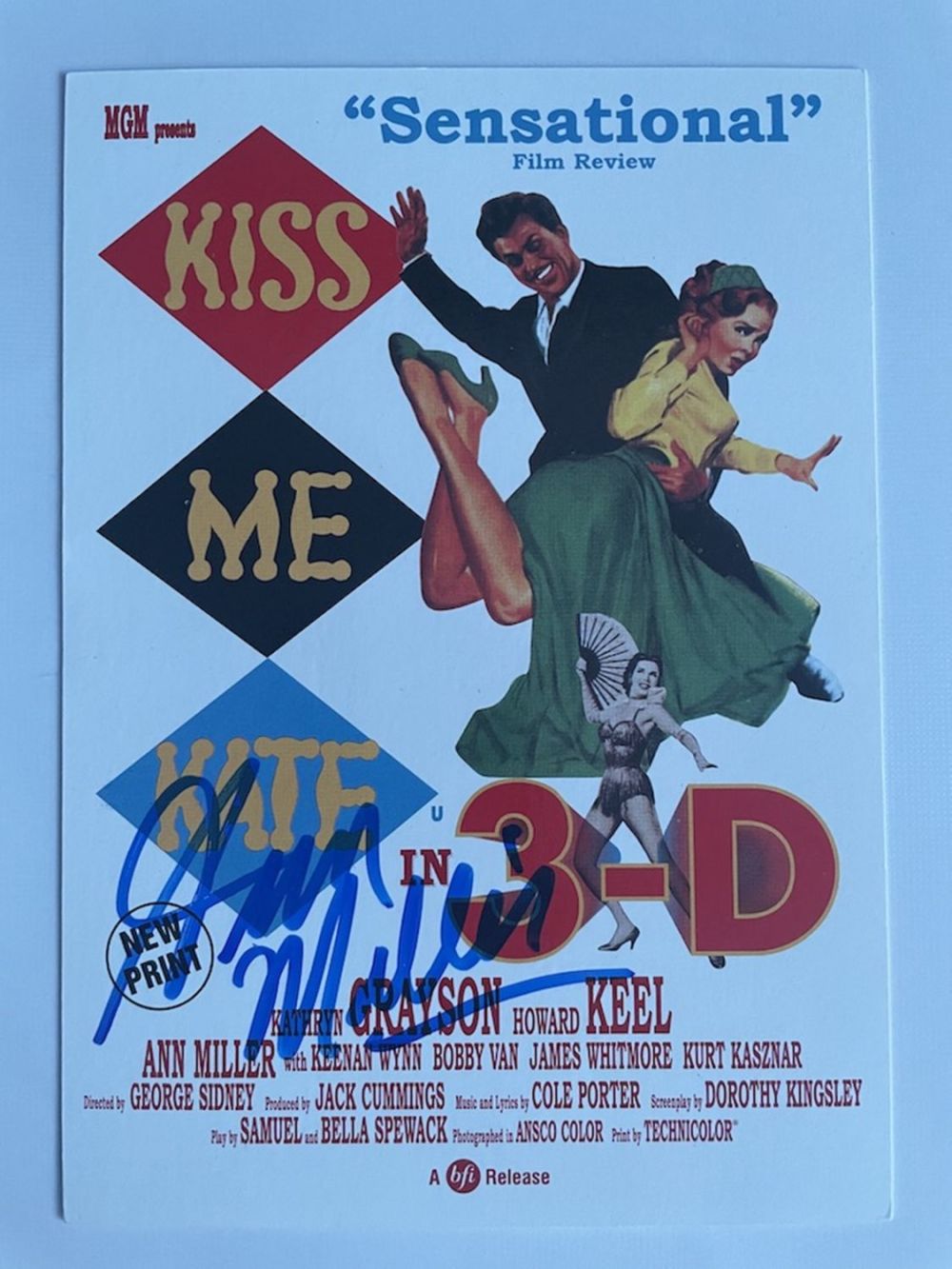 Lot 74: Ann Miller Late Great American Musical Actress 6x4...