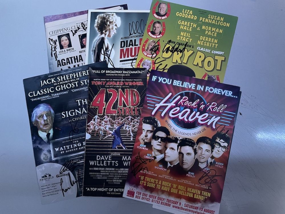 Lot 87: Christopher Timothy, Ruth Madoc, Geoffrey Davies, Liza Goddard,...