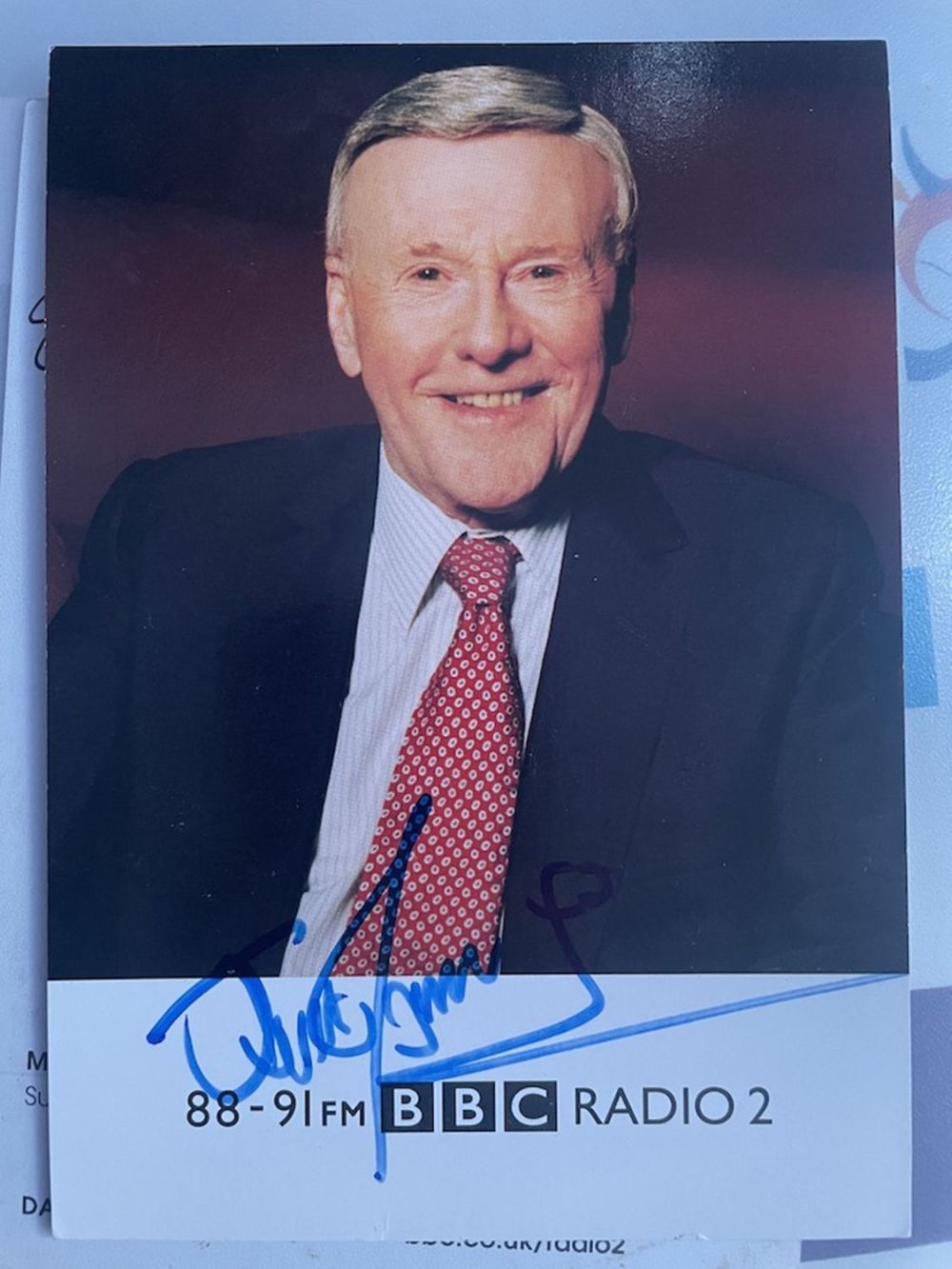 Lot 108: Jimmy Young Chart Topping Singer and Radio Presenter...