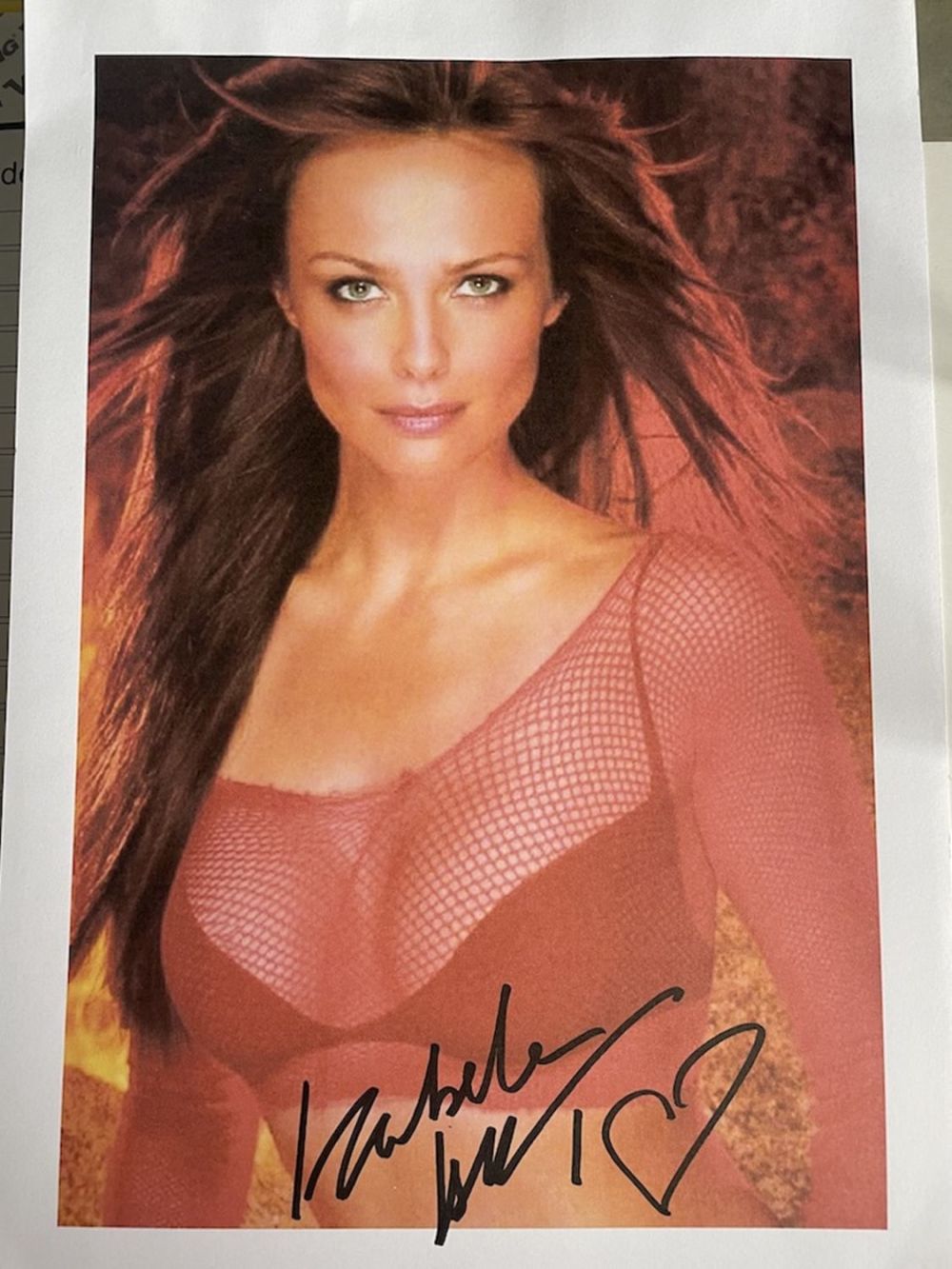 Lot 139: Izabella Scorupco Polish Actress James Bond Goldeneye 12x8...