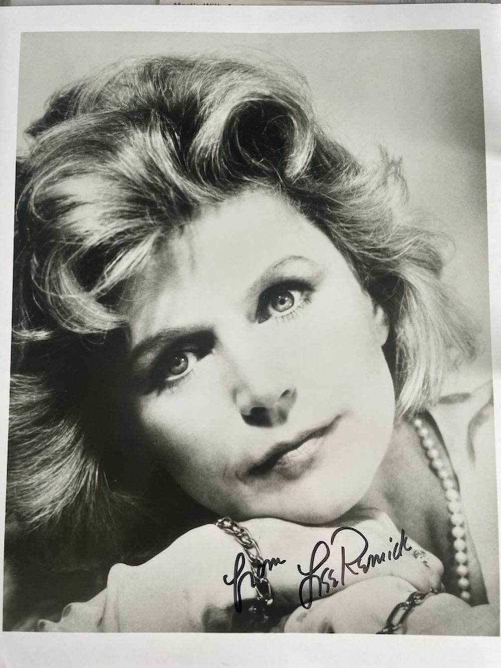 Lot 144: Lee Remick Late Great American Actress 10x8 inch...