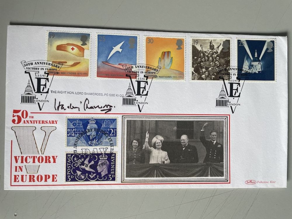 Lot 261: Hartley Shawcross Barrister at Nuremburg Trials Signed First...