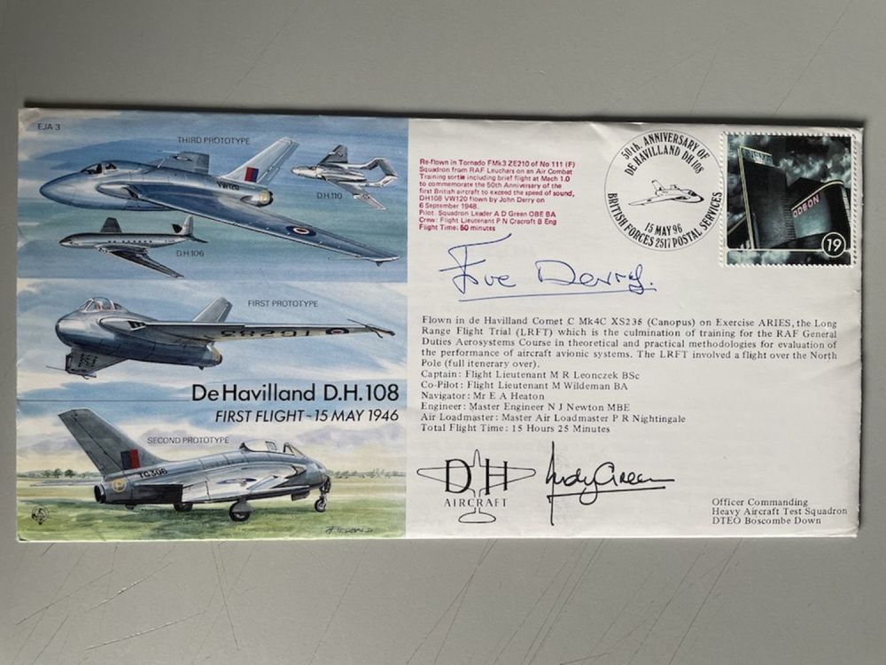 Lot 264: Andy Green, Eve Derry Squadron Leader and Landspeed...