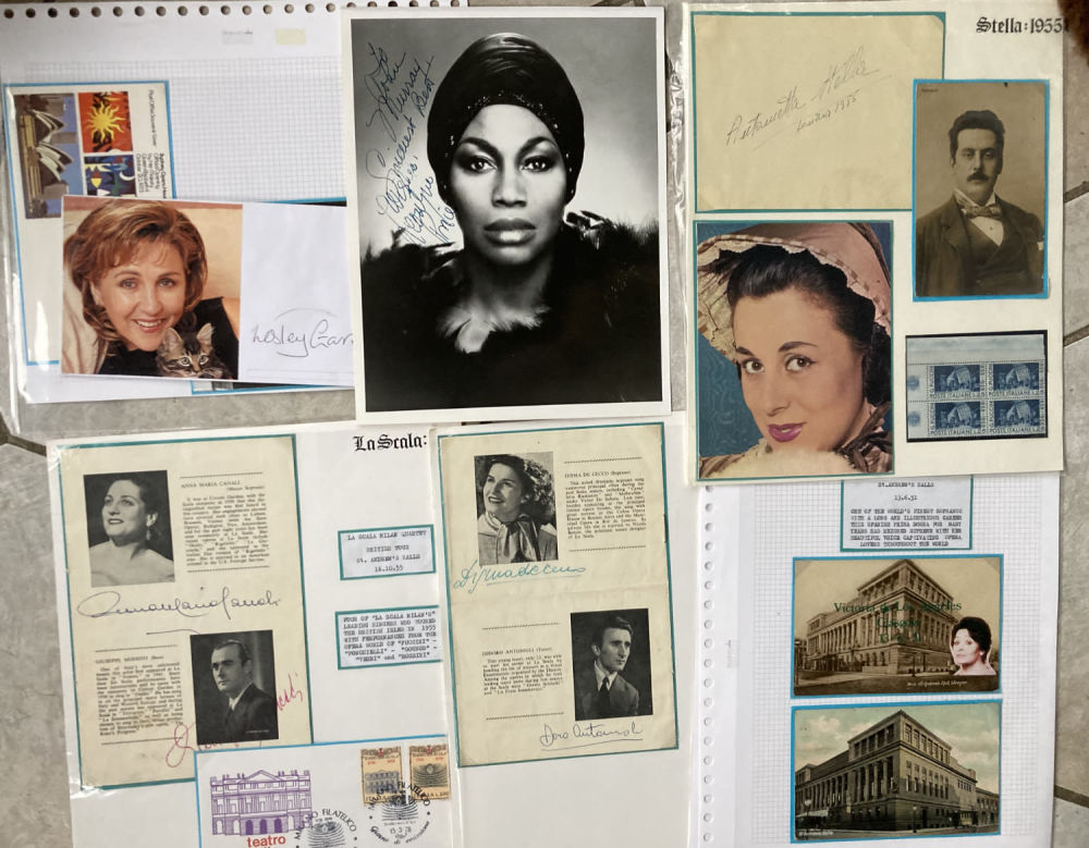Lot 66: Music Opera signed collection of 11 covers, Programmes...