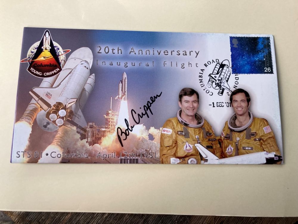 Lot 91: NASA Astronaut Bob Crippen STS1 Space Shuttle Columbia...