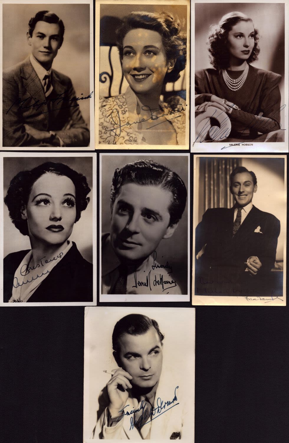 Lot 159: TV/Film signed collection. Mainly 6x4inch black and white...