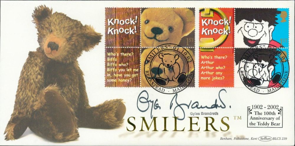 Lot 700: Gyles Brandreth signed Smilers the 100th Anniversary of...
