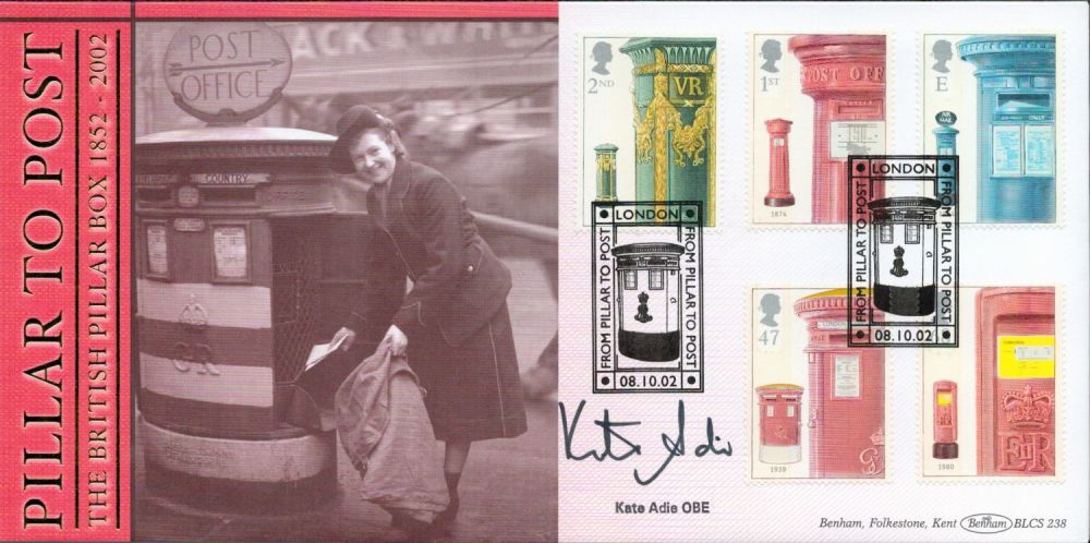 Lot 716: Kate Adie OBE signed Piller to Post The...