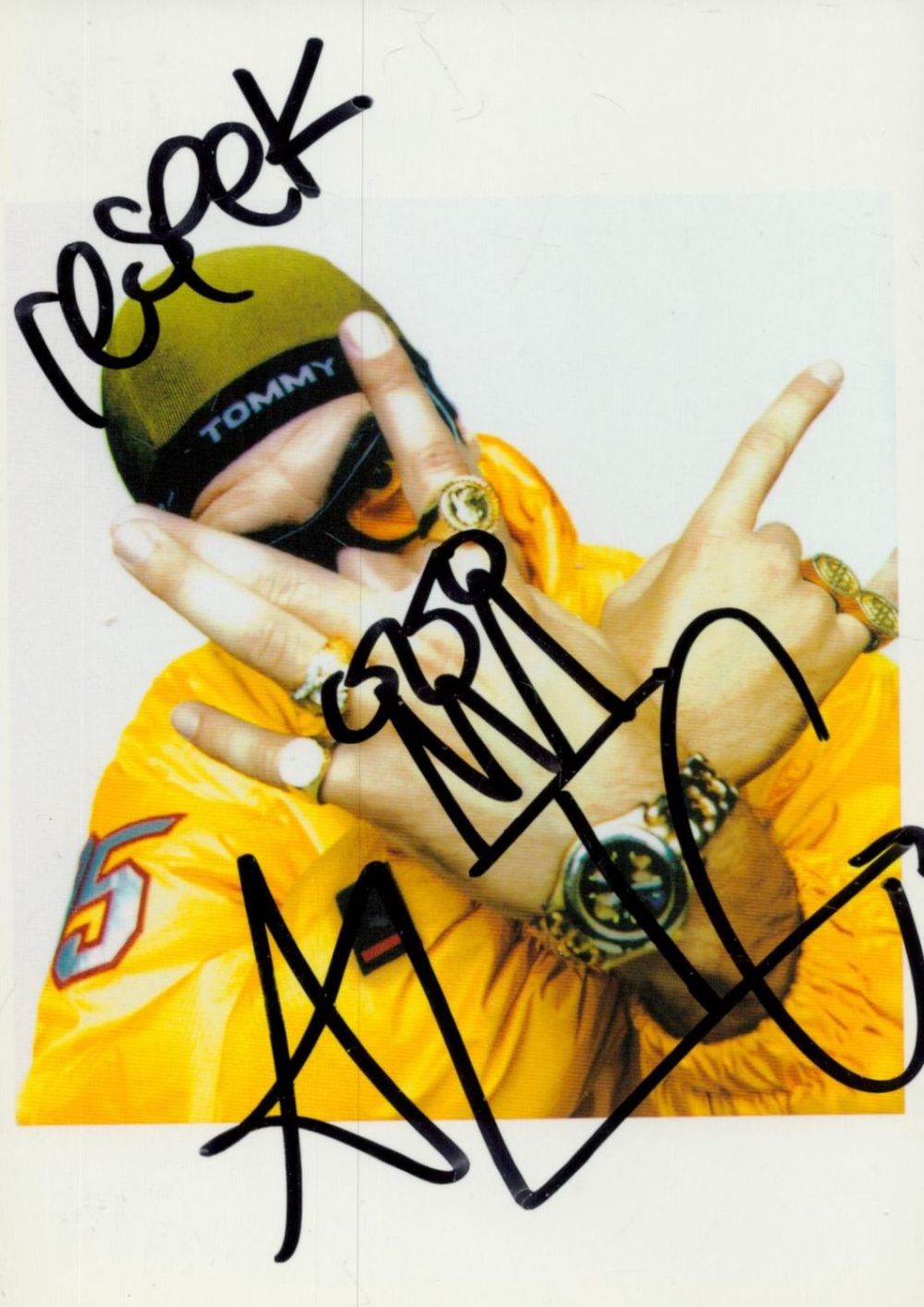 Lot 98: Ali G signed 6x4 inch colour promo photo....