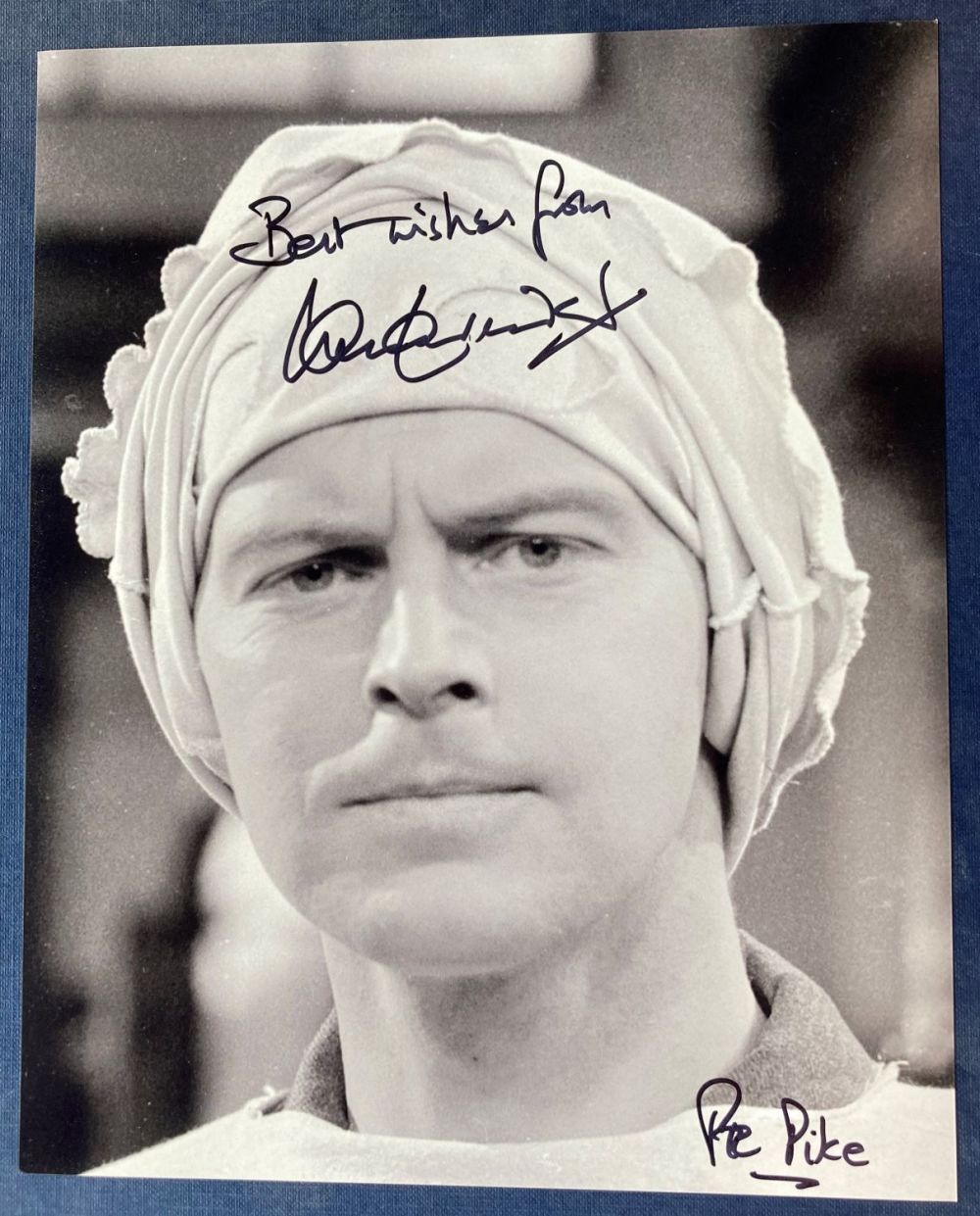 Lot 66: Dads Army Ian Lavender signed 10 x 8...