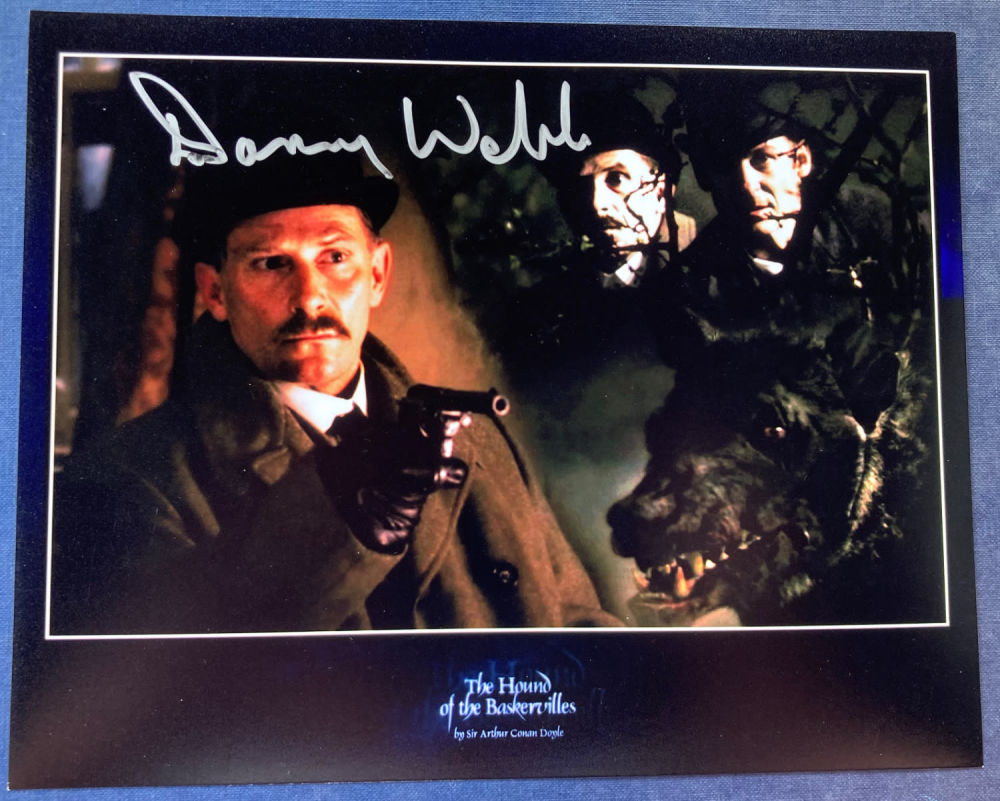 Lot 88: Sherlock Holmes Danny Webb signed 10 x 8...