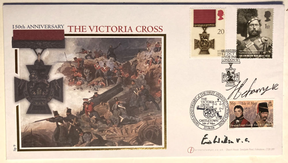 Lot 96: Victoria Cross winners Johnson Beharry VC and Eric...