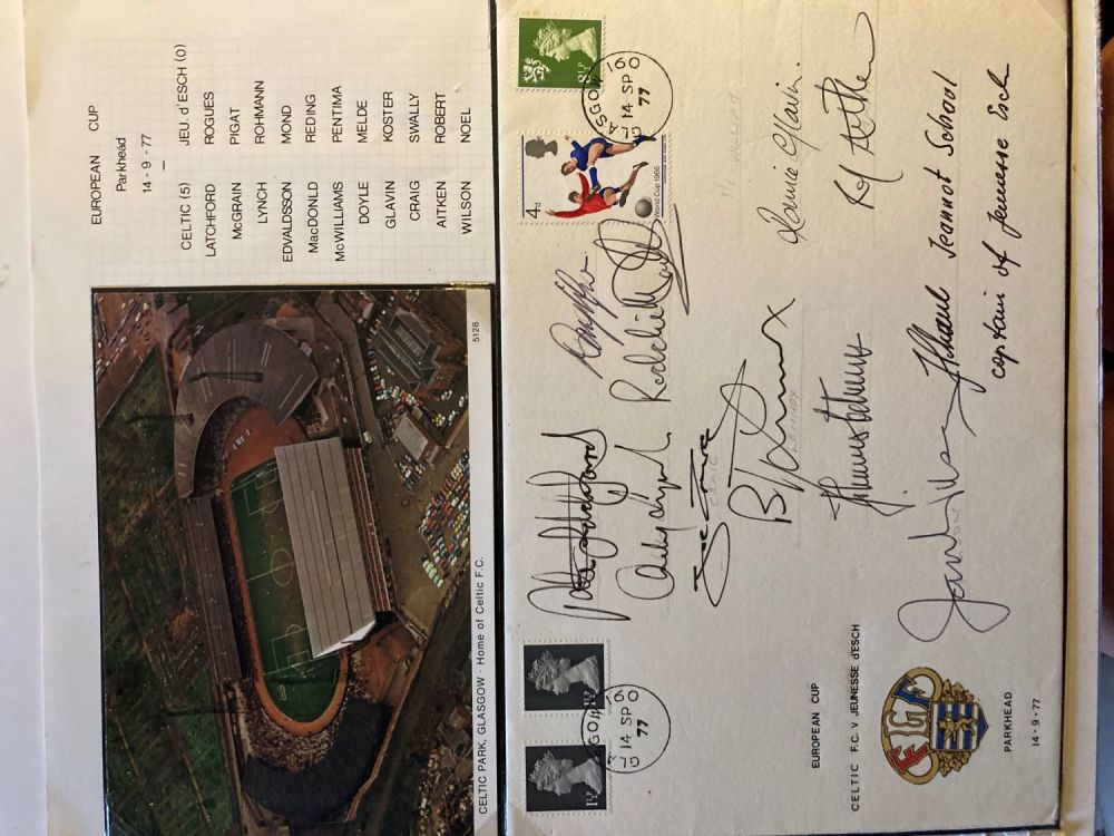 Lot 141: Football Celtic 11 team signed 1977 cover for...