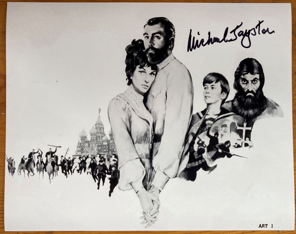 Lot 159: Nicholas and Alexandra Michael Jayston signed 10x 8...