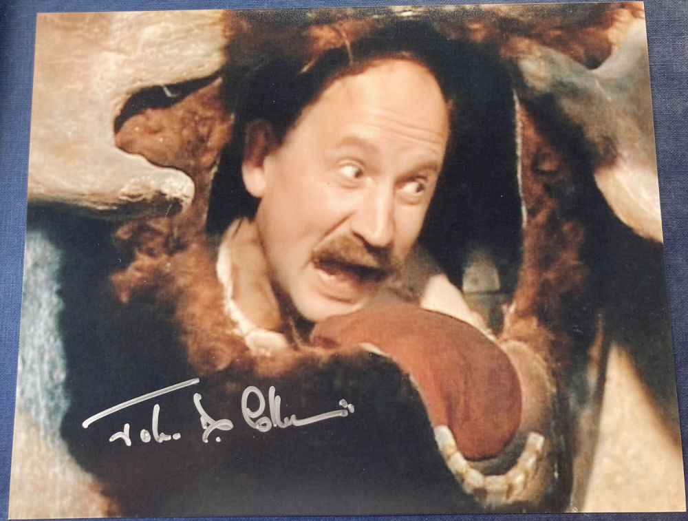 Lot 160: Allo Allo John D Collins as Fairfax signed...