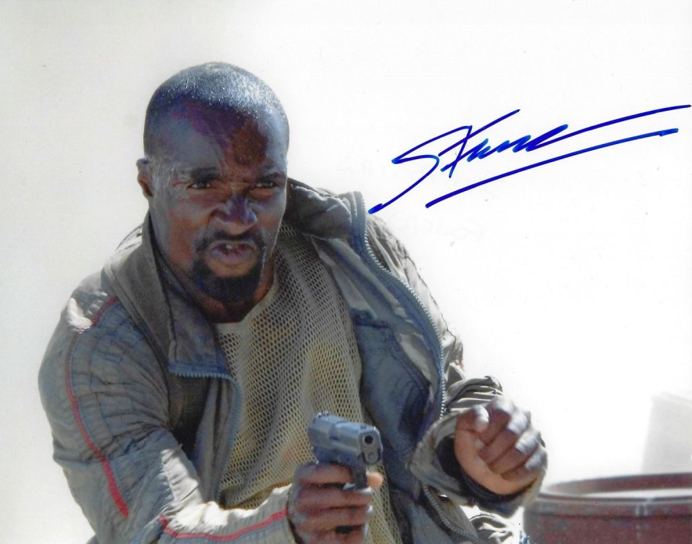 Lot 210: Sebastian Foucan signed 10x8inch colour photo. Good condition....