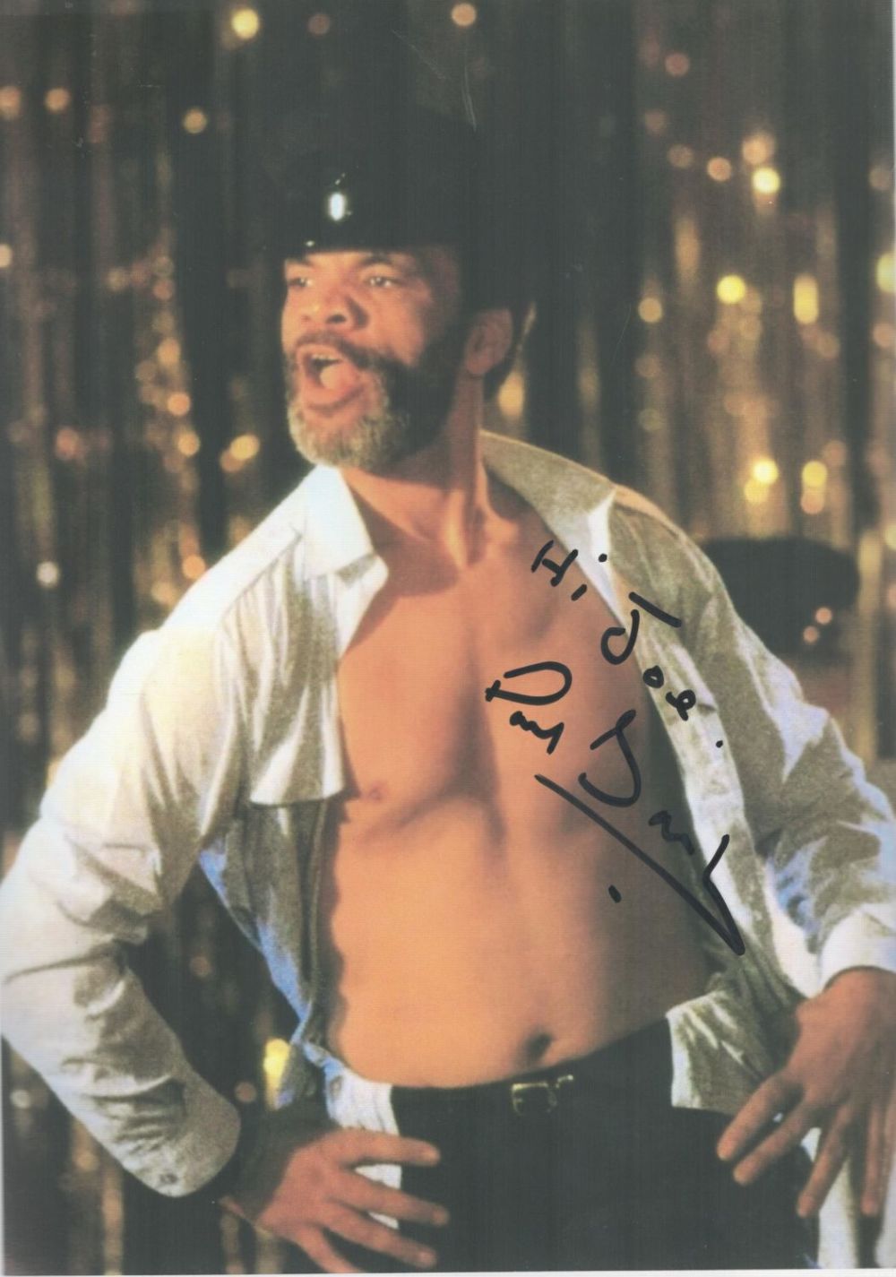 Lot 272: Paul Barber signed 12x8inch colour photo. Good condition....