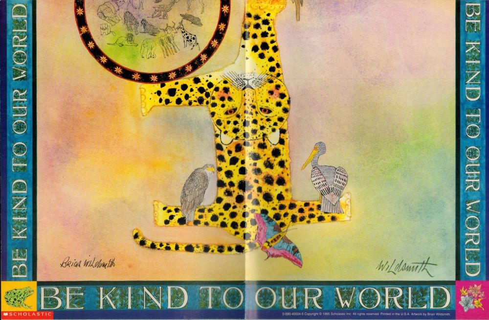 Lot 304: Brian Wildsmith signed Be kind to our world...