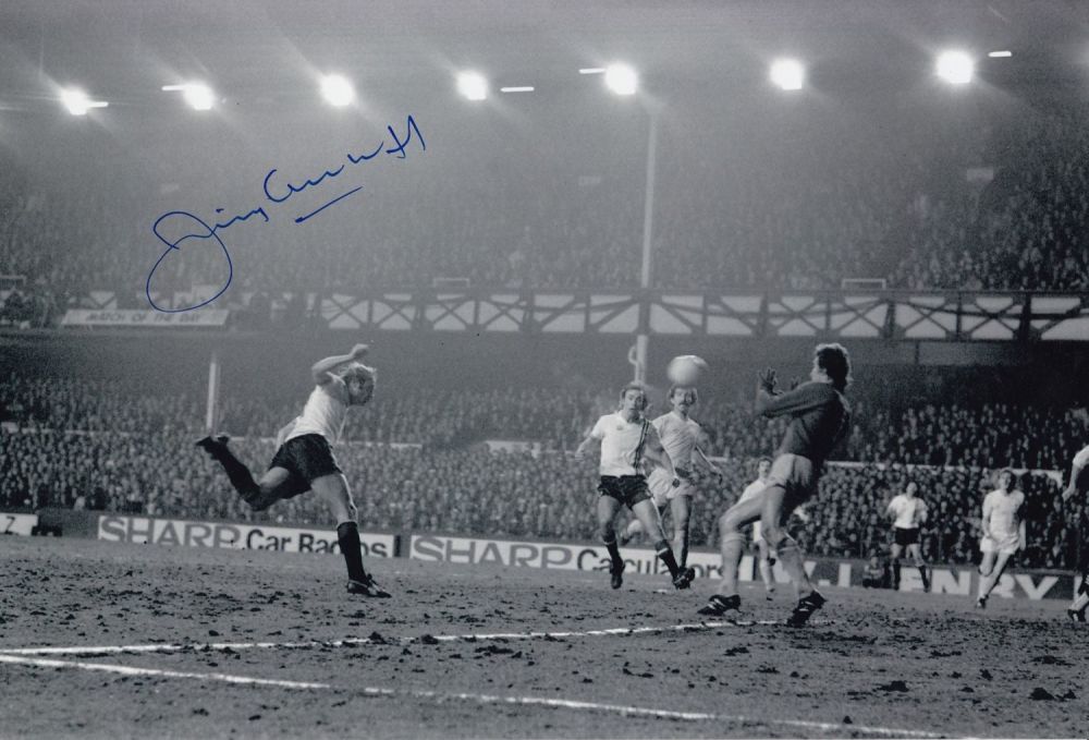 Lot 413: Autographed JIMMY GREENHOFF 12 x 8 photo :...